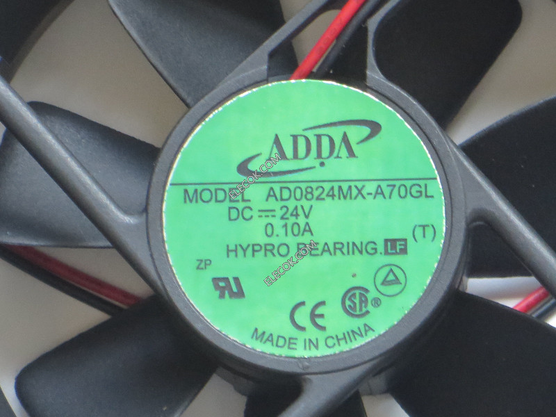 ADDA AD0824MX-A70GL 24V 0.1A 2.4W Cooling Fan
