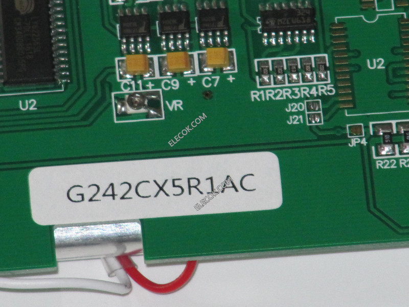 Optrex G242CX5R1AC LCD Replace For Heidelberg Printing Machine NEW Utskifting Svart film 