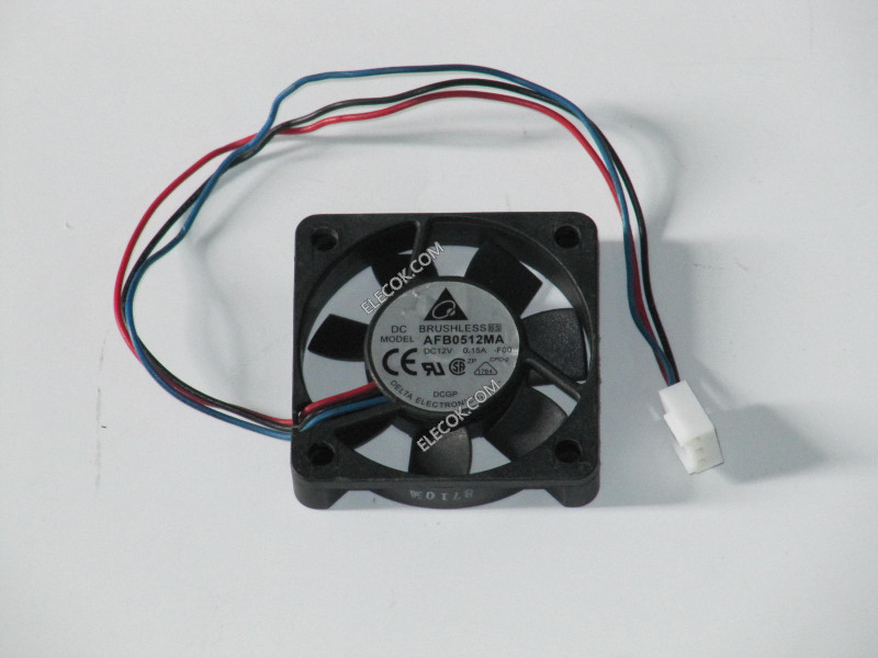 DELTA AFB0512MA 12V 0.15A 3wires DC Cooling Fan