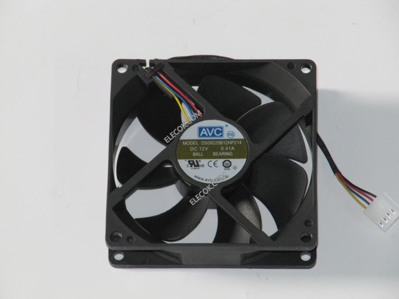 AVC DS09225B12HP214 12V 0,41A 4wires cooling fan 