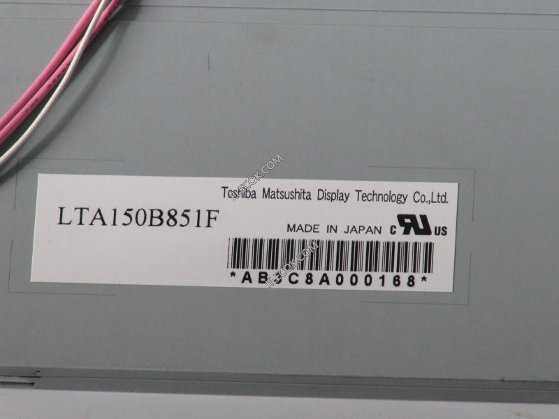 LTA150B851F 15.0" a-Si TFT-LCD Panel for Toshiba Matsushita used 