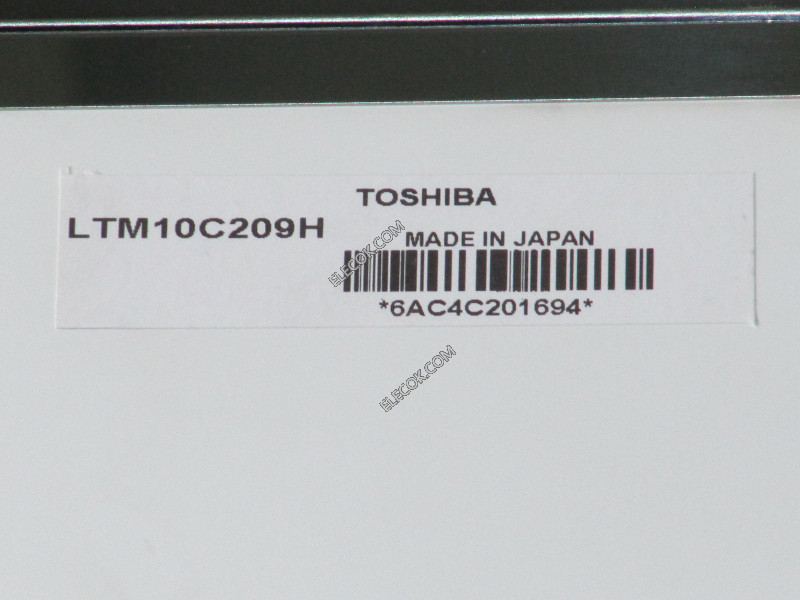 LTM10C209H 10,4" a-Si TFT-LCD Panneau pour TOSHIBA 