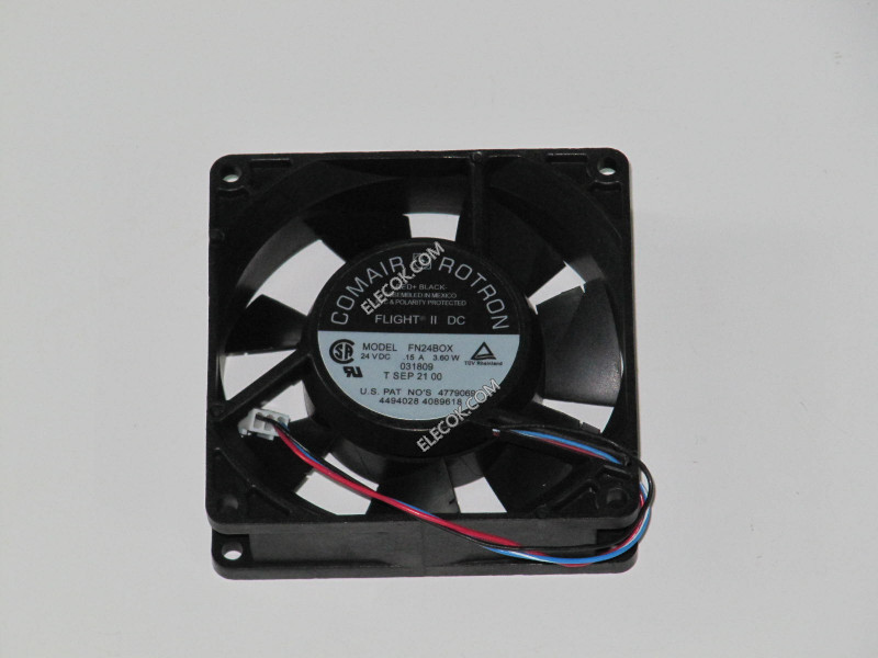 COMAIR ROTRON FN24BOX 24V 0.15A 3.6W 3wires cooling fan