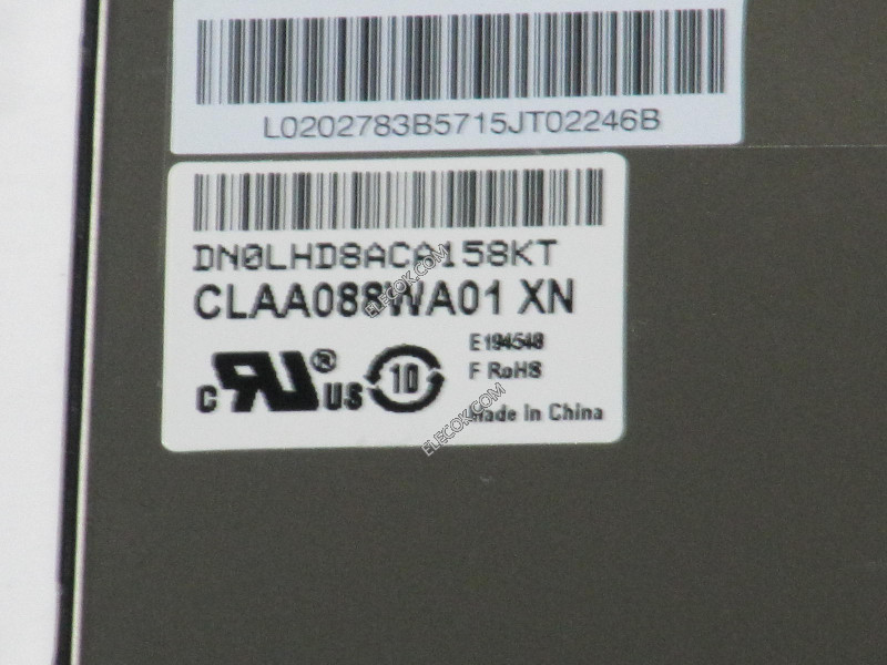 CLAA088WA01XN 8,8" a-Si TFT-LCD Panneau pour CPT 
