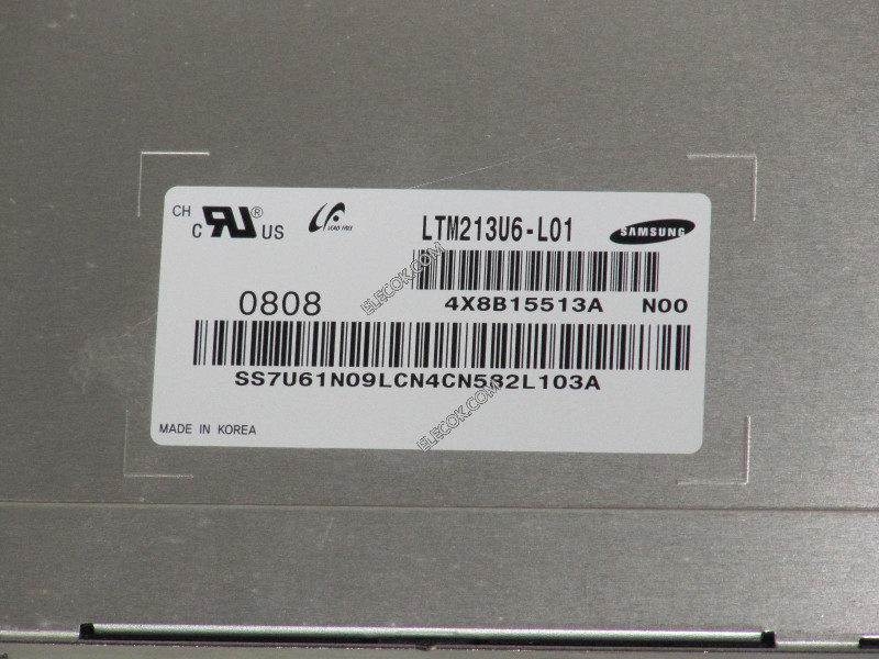 LTM213U6-L01 21,3" a-Si TFT-LCD Panel para SAMSUNG Reformado 