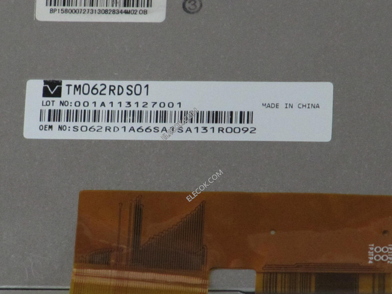 TM062RDS01 6,2" a-Si TFT-LCDPanel dla TIANMA 