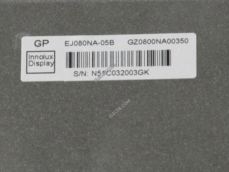 EJ080NA-05B 8.0" a-Si TFT-LCD Panel dla CHIMEI INNOLUX 