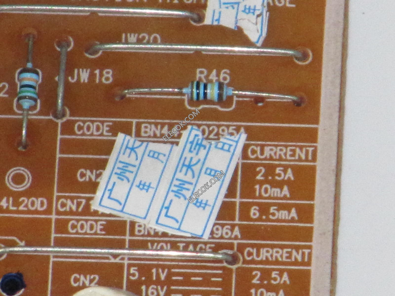 Samsung BN44-00295A SU10362-9002 電源/ インバータにとってLS20LRZKUV/ZA LR20WS 中古品
