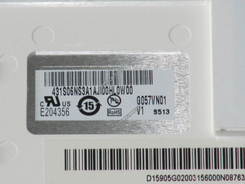 G057VN01 V1 5.7" a-Si TFT-LCD パネルにとってAUO とタッチスクリーン