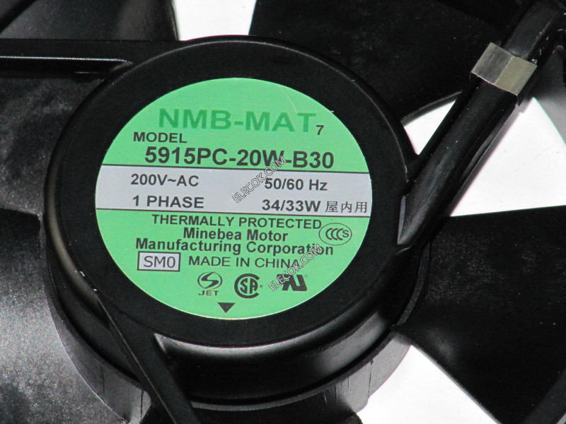 NMB Technologies 5915PC-20W-B30-SM0 CA Ventiladores 