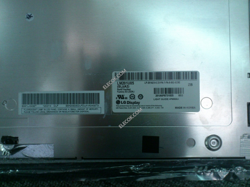 LM201U05-SLA2 20,1" a-Si TFT-LCD Paneel voor LG.Philips LCD 