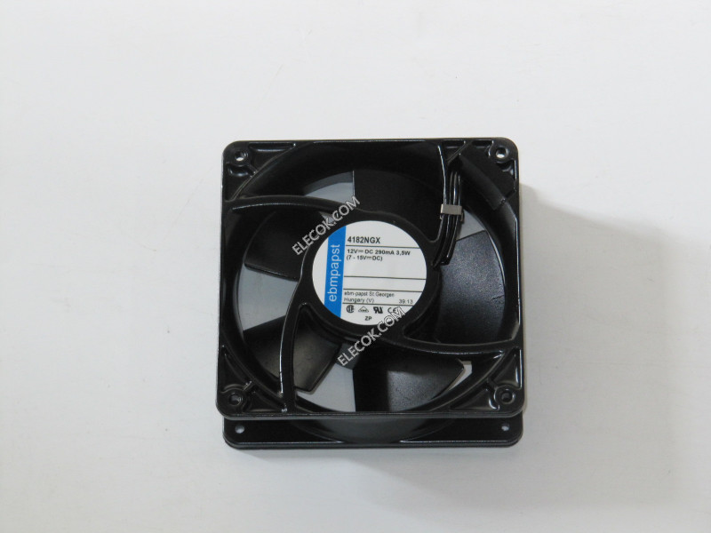 EBM-Papst 4182NGX 12V 3,5W stopcontact connection Koelventilator 