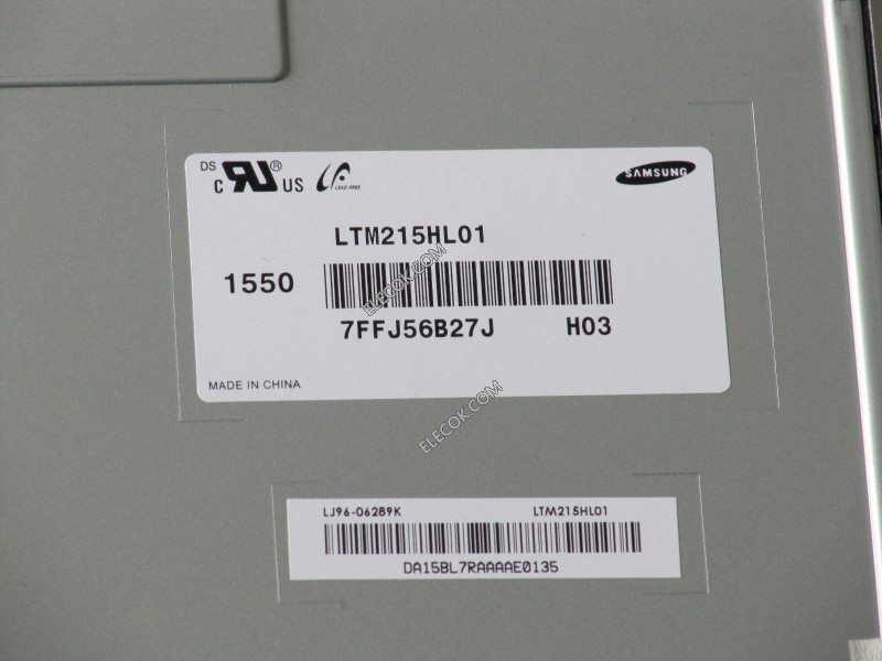 LTM215HL01 21,5" a-Si TFT-LCD Panel til SAMSUNG used 