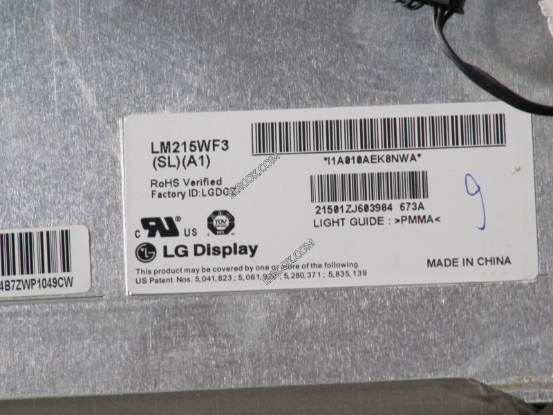 LM215WF3-SLA1 21,5" a-Si TFT-LCD Paneel voor LG Scherm 