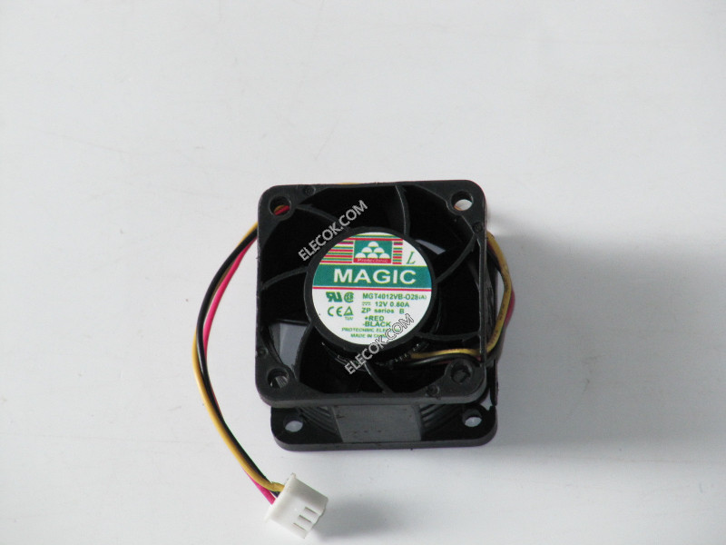 MAGIC MGT4012VB-028 12V 0.80A 3 kablar kylfläkt 