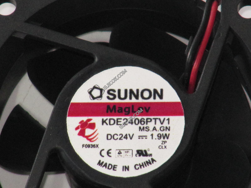 SUNON KDE2406PTV1 24V 1,9W 2 fili ventilatore 