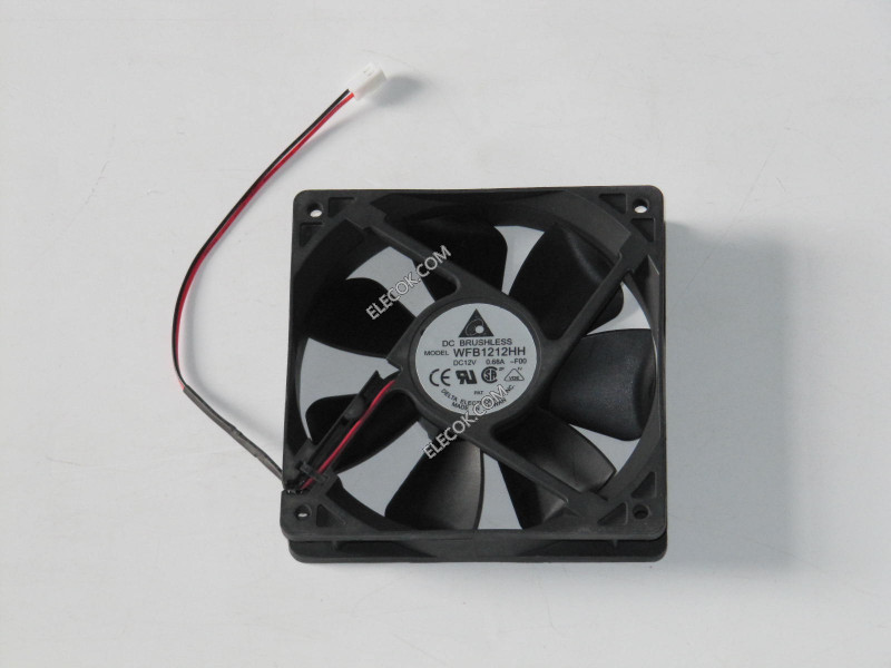 DELTA WFB1212HH 12V 0.68A 2wires Cooling Fan