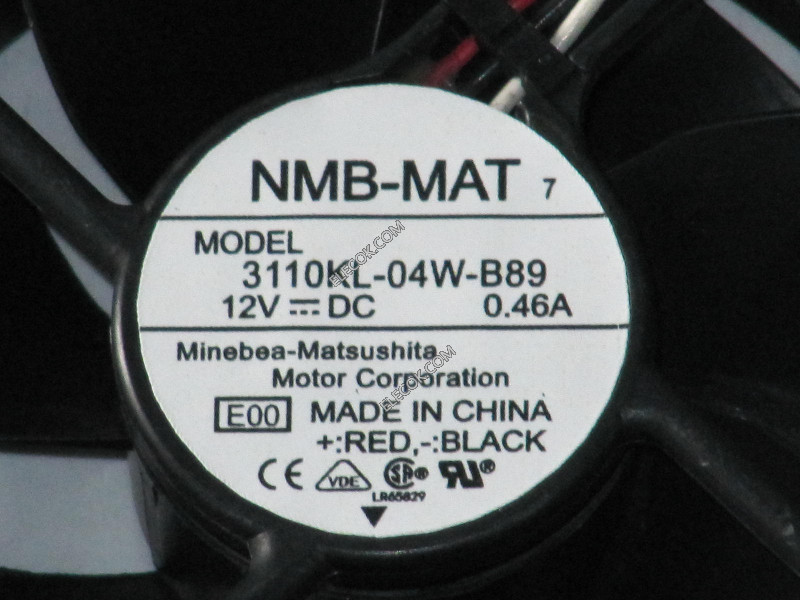 NMB Technologies 3110KL-04W-B89-E00 DC ファン