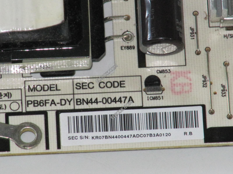 PB6FA-DY Samsung BN44-00447A Source De Courant usagé 