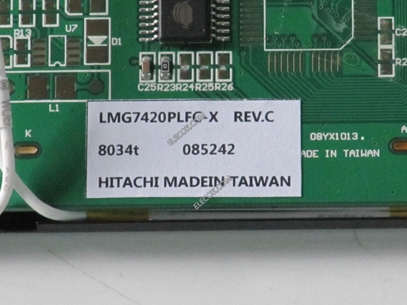 LMG7420PLFC-X Hitachi 5,1" LCD Painel Substituição Cinzento film 
