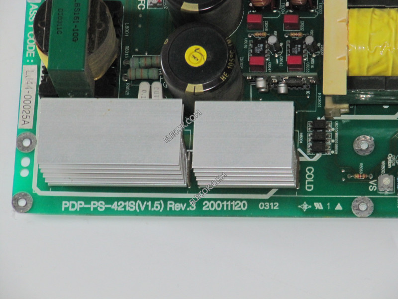 PDP-PS-421S 20030408 Samsung LJ44-00025A Fonte De Energética usado 