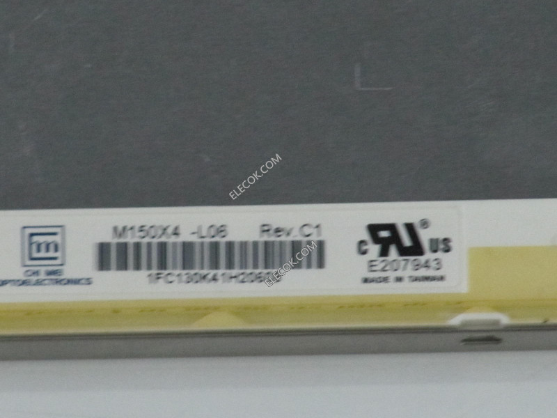 M150X4-L06 CMO CHIMEI 15" LCD パネル中古品tested good stock offer 
