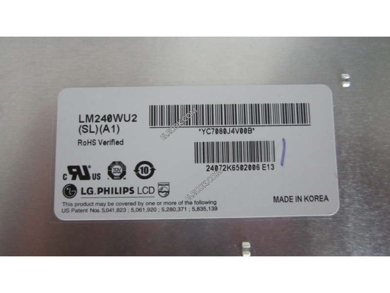 LM240WU2-SLA1 LG Philips 24" LCD Paneel Nieuw Stock Voor Apple MAC 