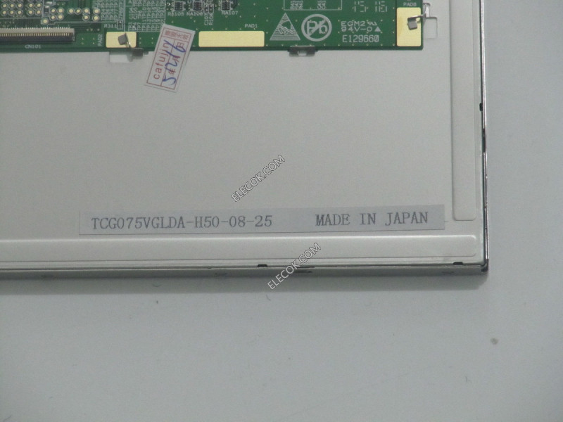 TCG075VGLDA-H50 7.5" a-Si TFT-LCD パネルにとってKyocera 