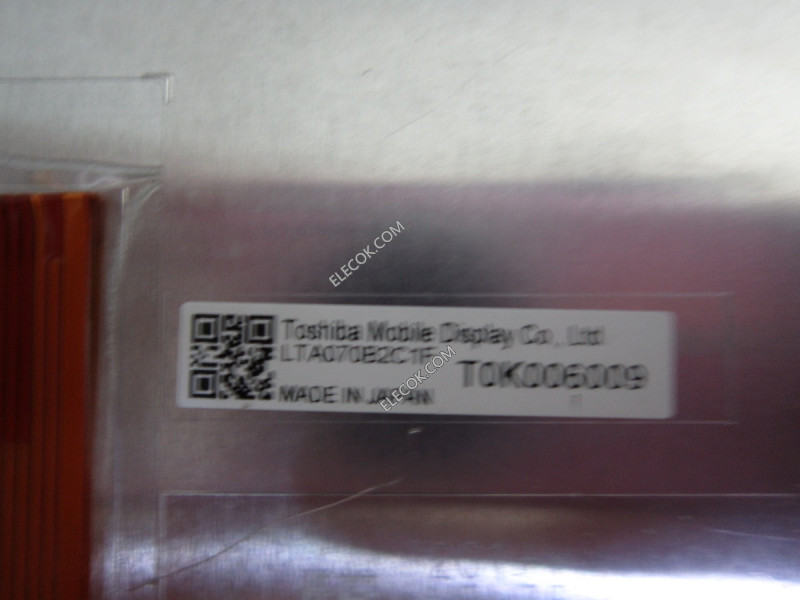 LTA070B2C1F 7" CAR TOSHIBA DVD GPS NAVIGATION SYSTEM LCD PANNEAU 