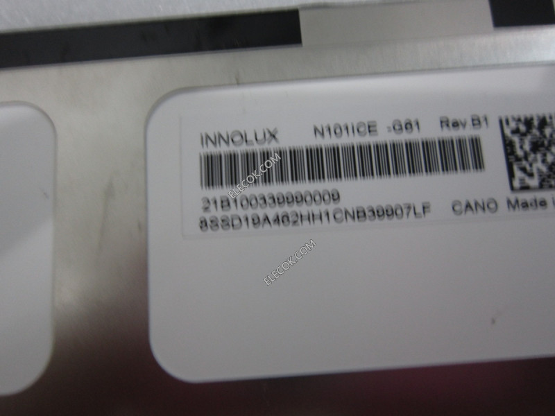 N101ICE-G61 10,1" a-Si TFT-LCD Paneel voor INNOLUX 