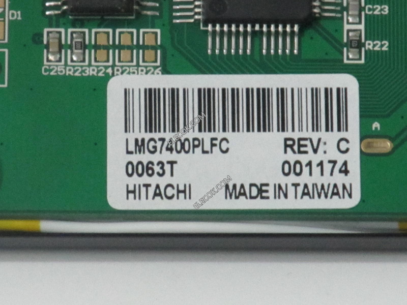 LMG7400PLFC 5.1" FSTN LCD Panel for HITACHI Replacement Black film NEW