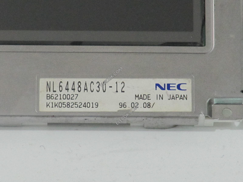 NL6448AC30-12 9,4" a-Si TFT-LCD Painel para NEC，used 