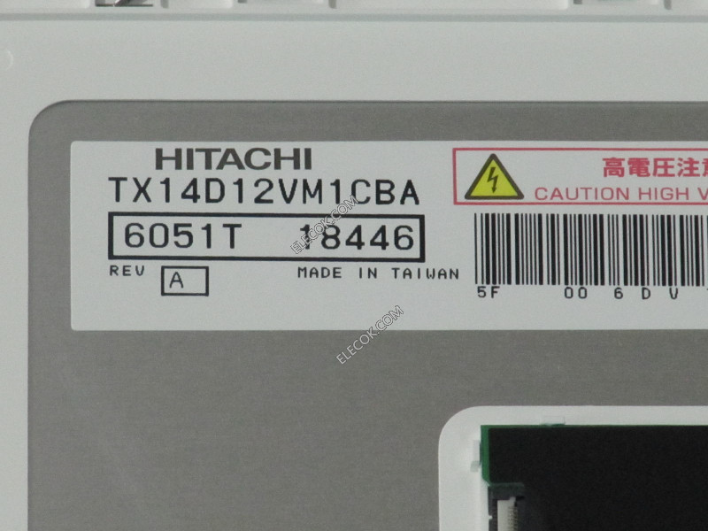 TX14D12VM1CBA 5,7" a-Si TFT-LCD Paneel voor HITACHI 