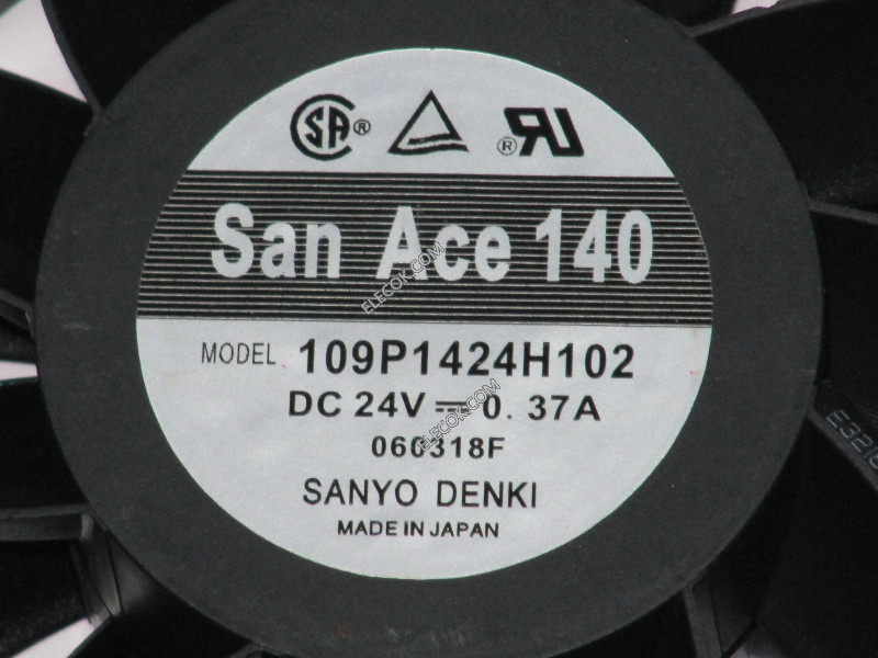 Sanyo 109P1424H102 24V Enfriamiento Ventilador 