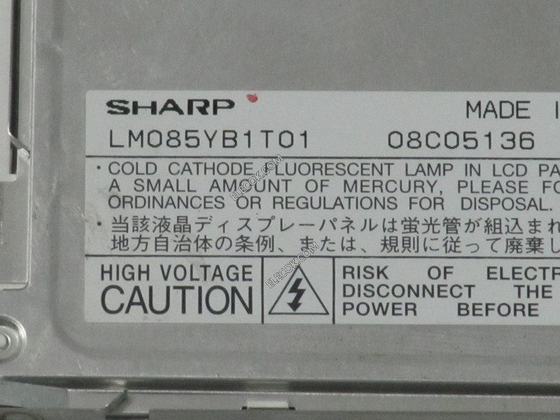 LM085YB1T01 Sharp 8,5" LCD 