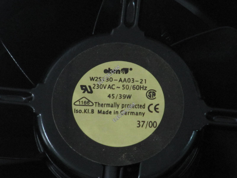 EBM-Papst W2S130-AA03-21 230V 45/39W 50/60Hz 2선 냉각 팬 리퍼브 