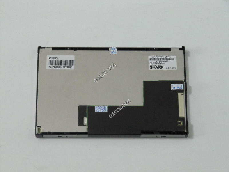 LQ070Y3LW01 7.0" a-Si TFT-LCD Panel for SHARP
