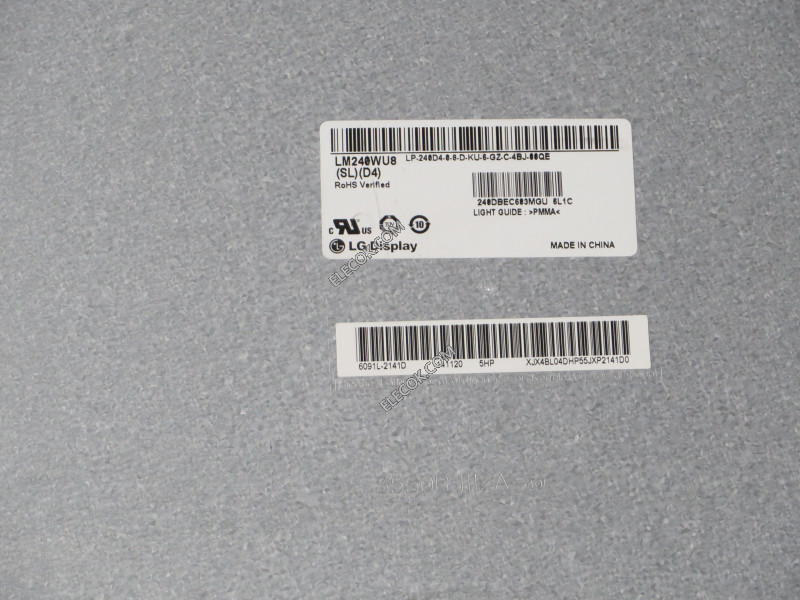 LM240WU8-SLD4 24.0" a-Si TFT-LCD Pannello per LG Display 