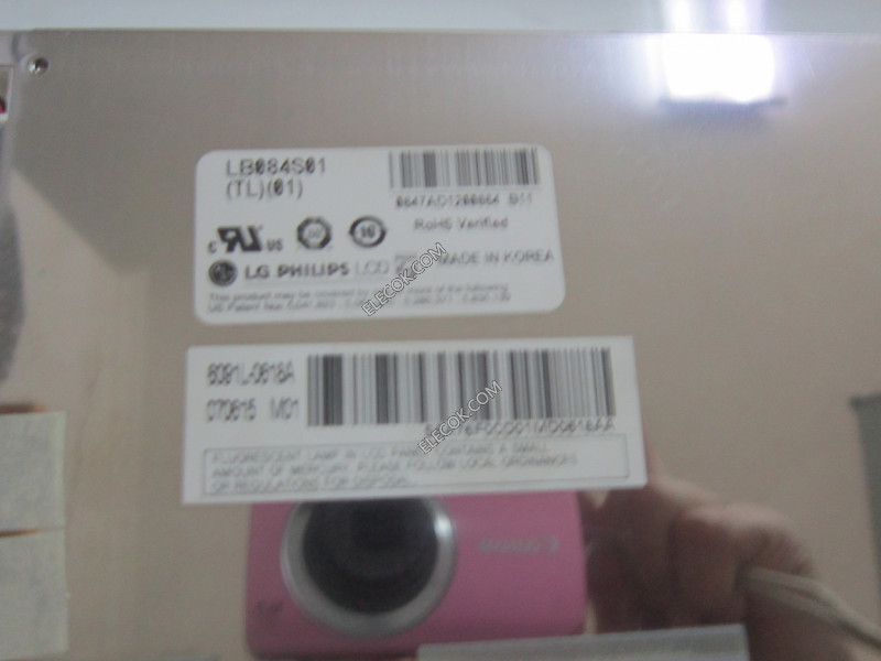 LB084S01-TL01 LG 8.4" LCD 패널 새로운 Stock Offer 