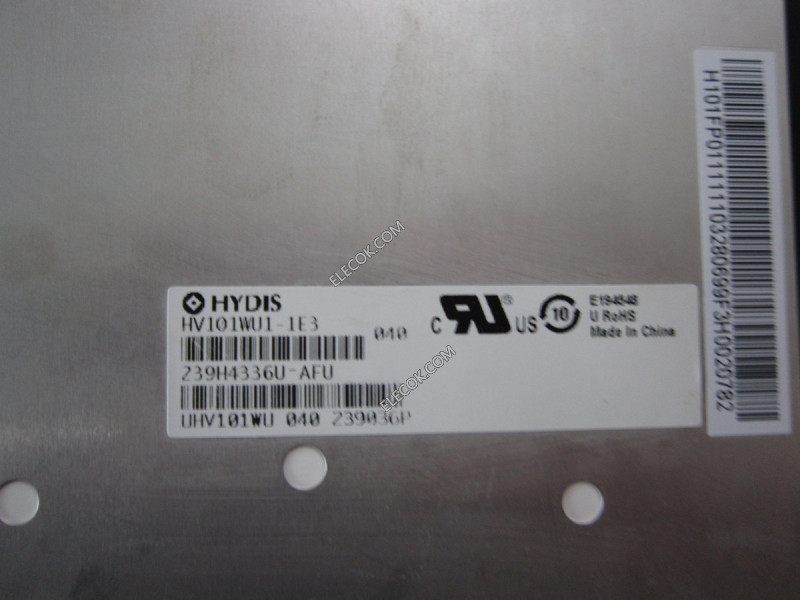 HV101WU1-1E3 10,1" a-Si TFT-LCD Panel dla HYDIS 