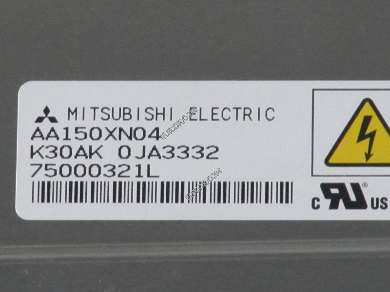 AA150XN04 15.0" a-Si TFT-LCD パネルにとってMitsubishi 中古品