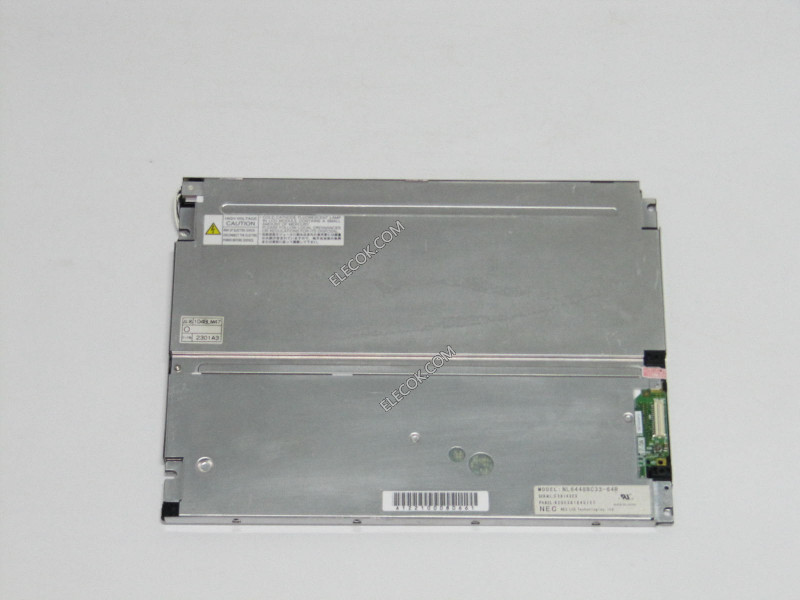 NL6448BC33-64R 10.4" a-Si TFT-LCD パネルにとってNEC 中古品