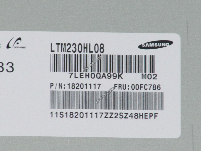 LTM230HL08 23.0" a-Si TFT-LCD Platte für SAMSUNG Inventory new 