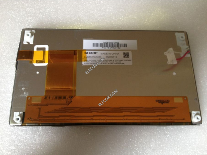 LQ065Y5DG03 6,5" a-Si TFT-LCD Panel for SHARP with touch-skjerm 