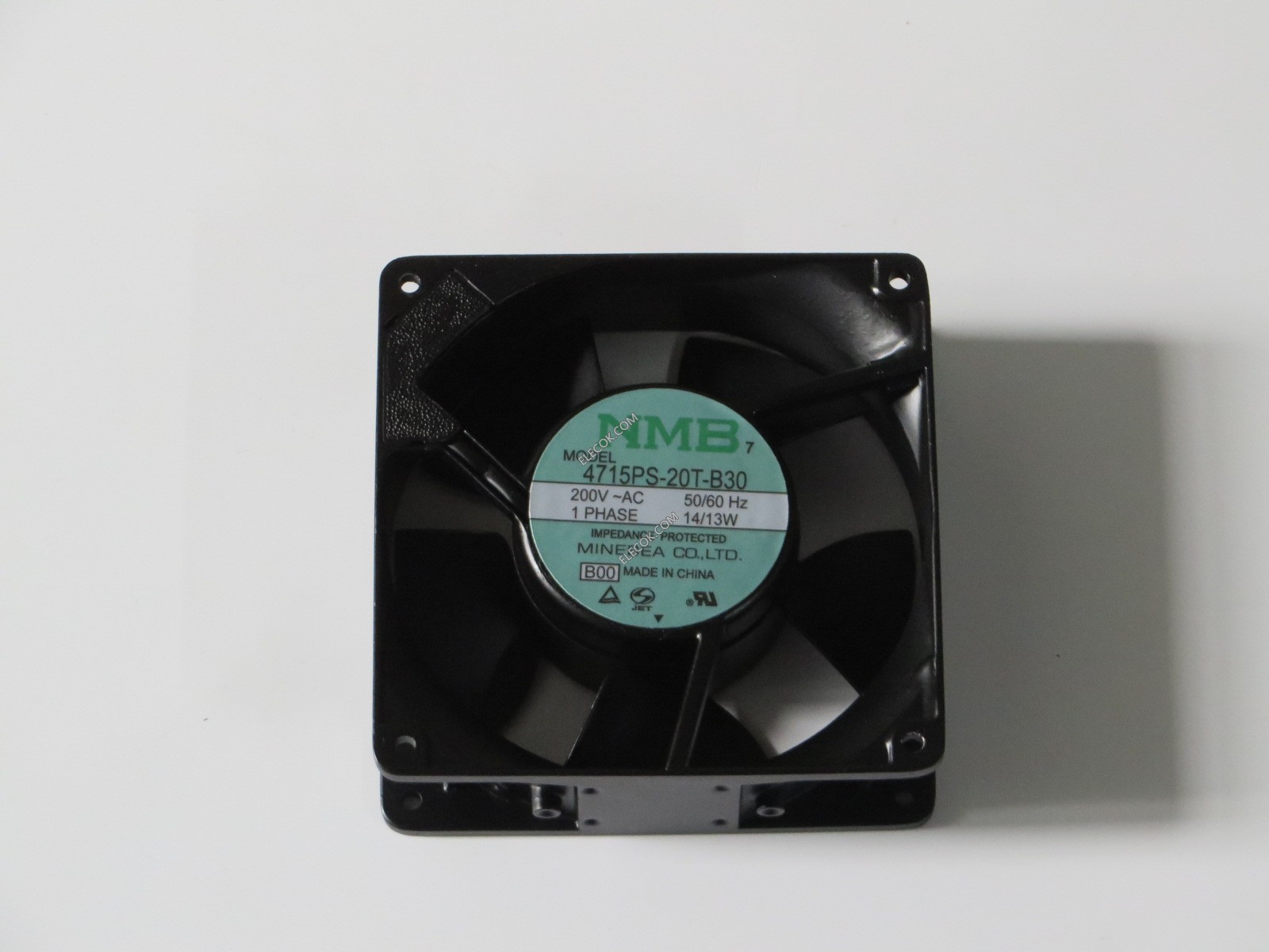 NMB 4715PS-20T-B30 AC Cooling fan AC200V 14/13W 120*120*38MM 2pin #M4506 QL 