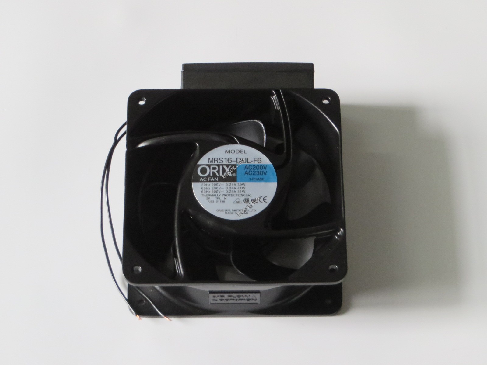 ORIX MRS16-D Daul ball cooling fan AC200V-230V 0.24A/0.25A with sensor #MH03 QL 