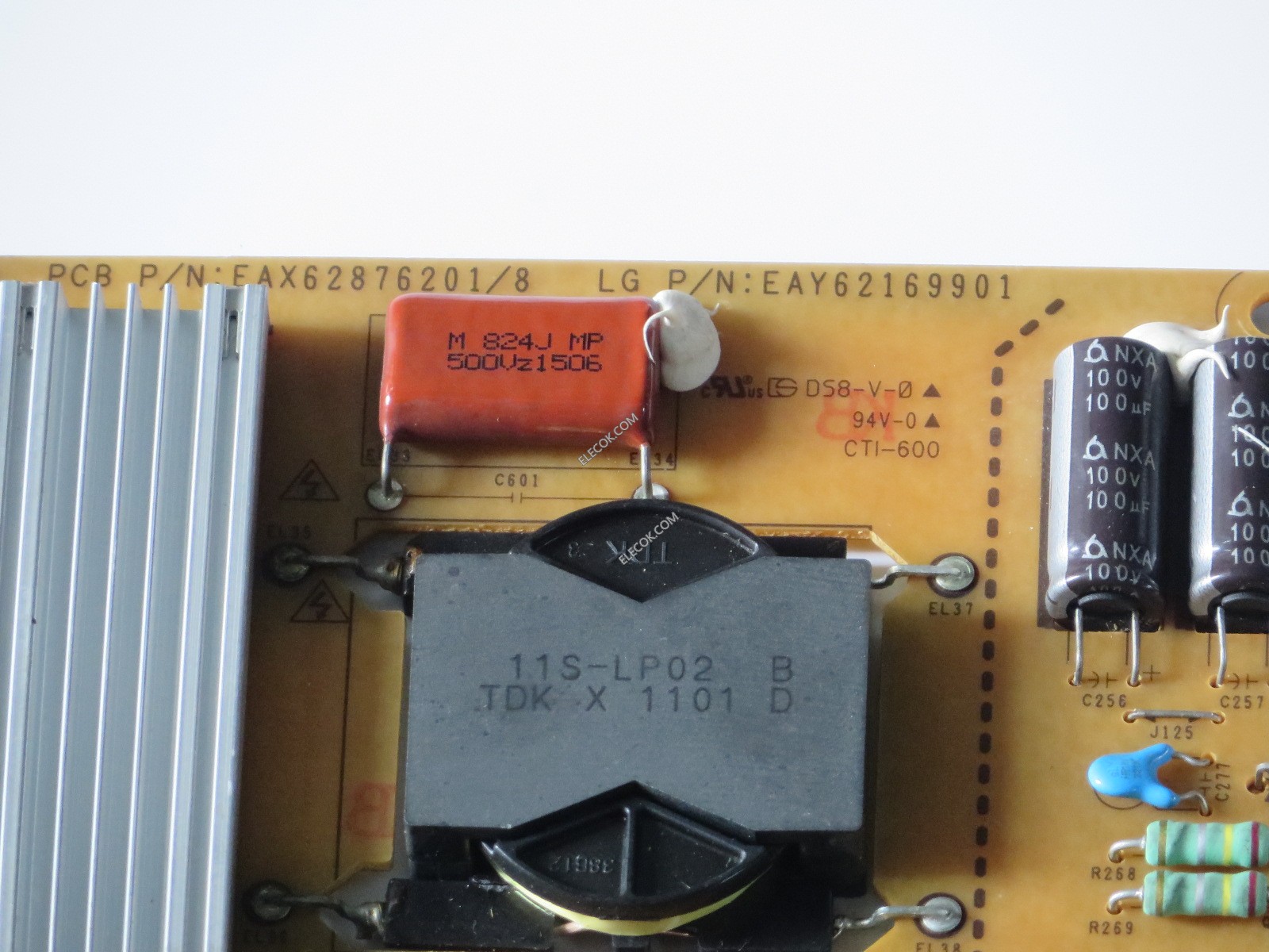 LG Original Power Supply Board 55LW LGP55-11SLPB EAY62169901 EAX62876201/9 