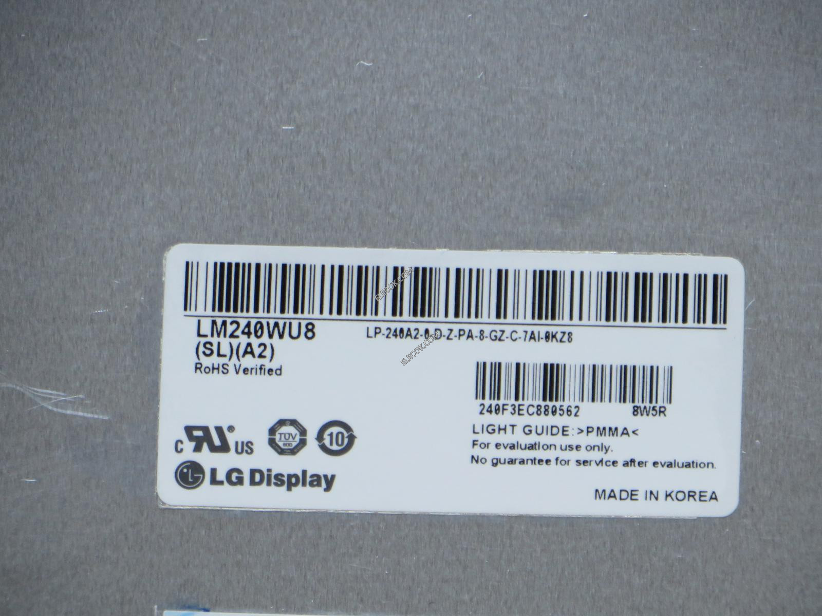 LM240WU8-SLA2 LCD display screen 60 days warranty 