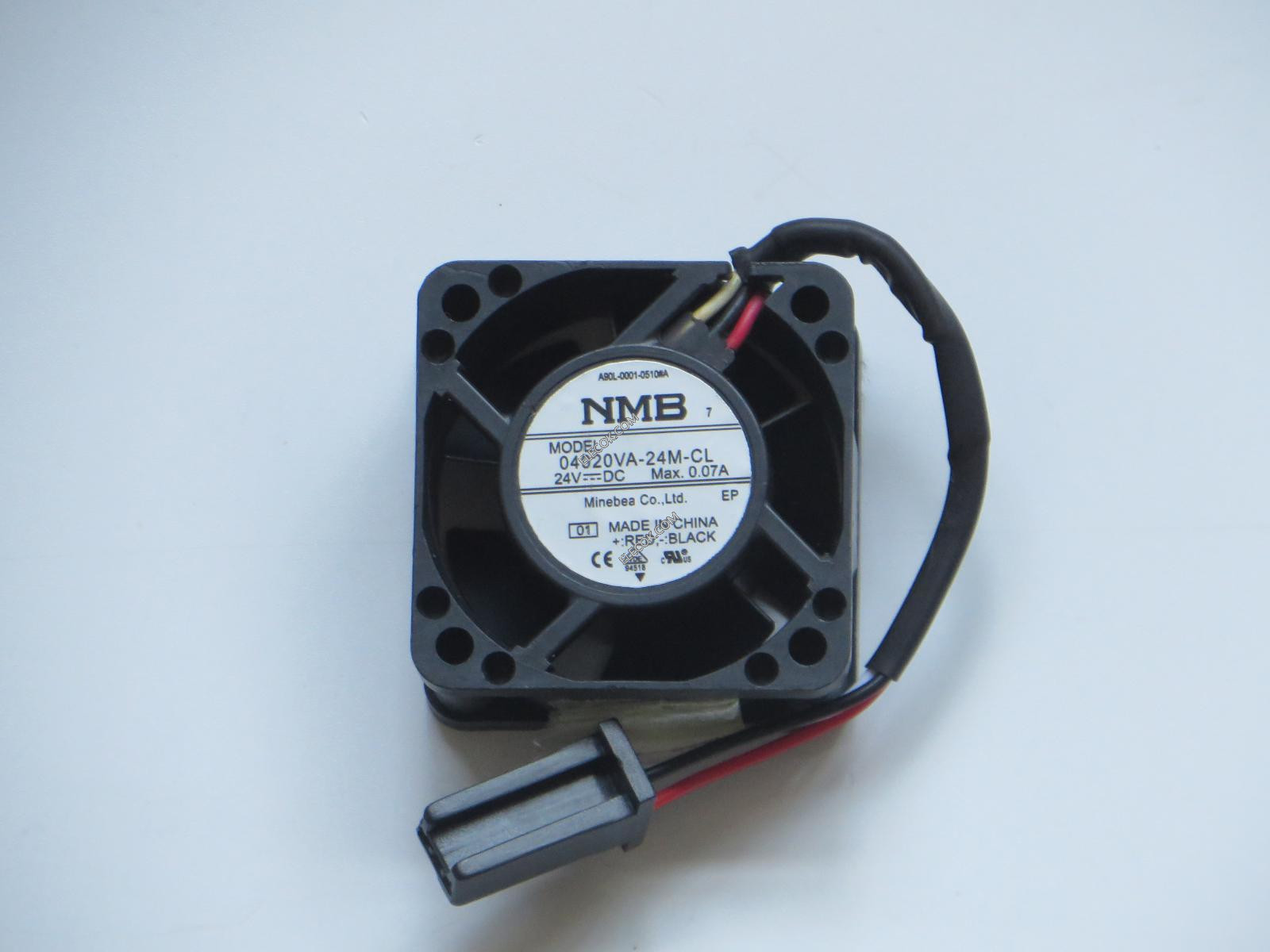 NMB 04020VA-24P-BL DC24V 0.13 A 40*40*20mm 3pin pour Fanuc Ventilateur de refroidissement #Mp76 QL