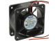 Qualtek FAD1-06025DSHW12 24V 0.13A 2.88W 2wires Cooling Fan, replacement 